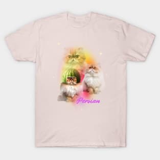 Cute & Funny Persian Cat T-Shirt